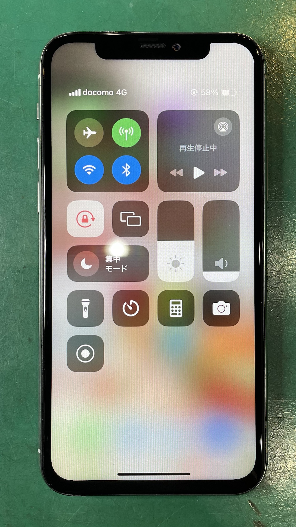 水没から復活した iPhone11Pro